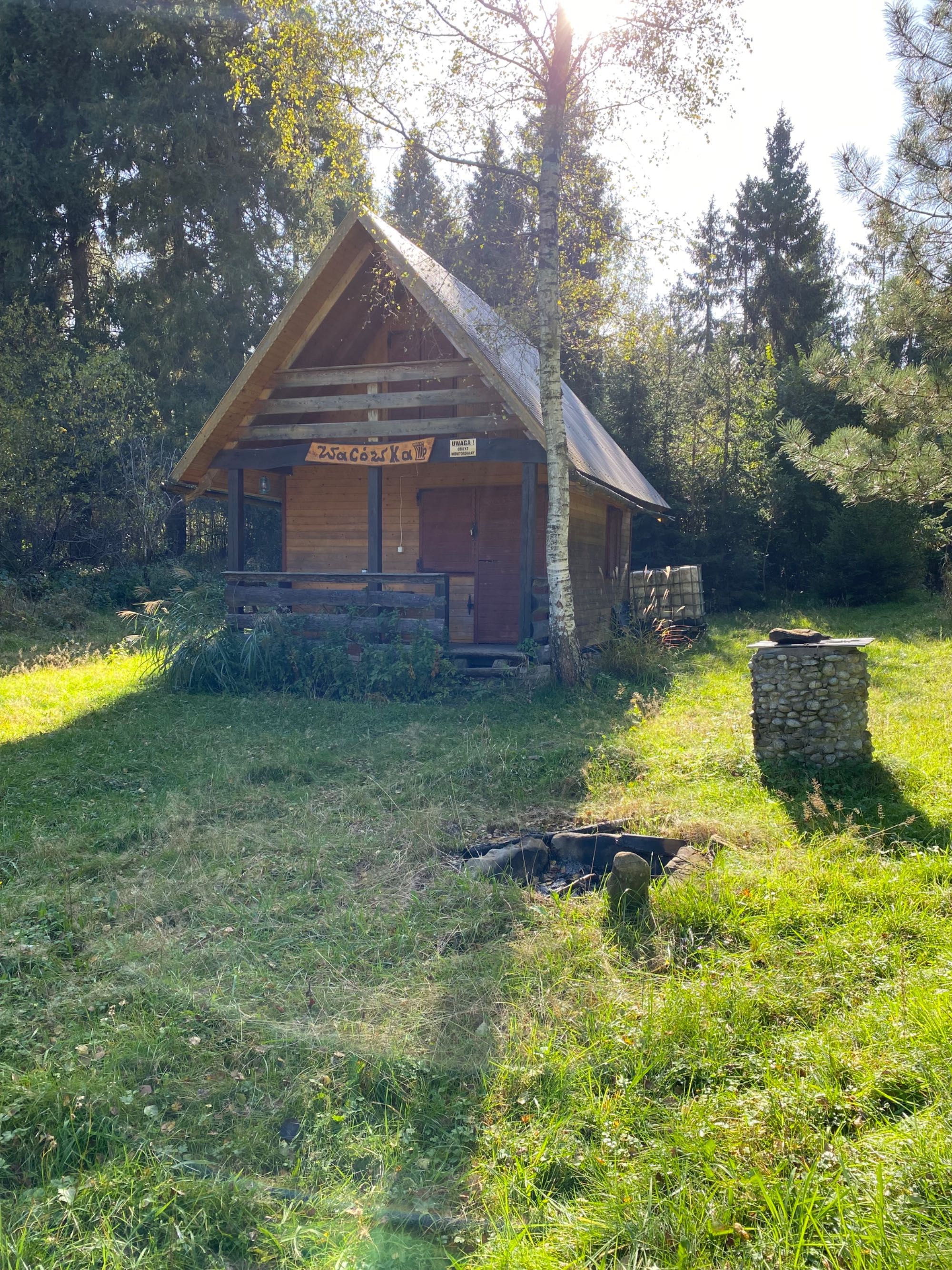 Piękna działka w Zawoi z domkiem przy lesie!