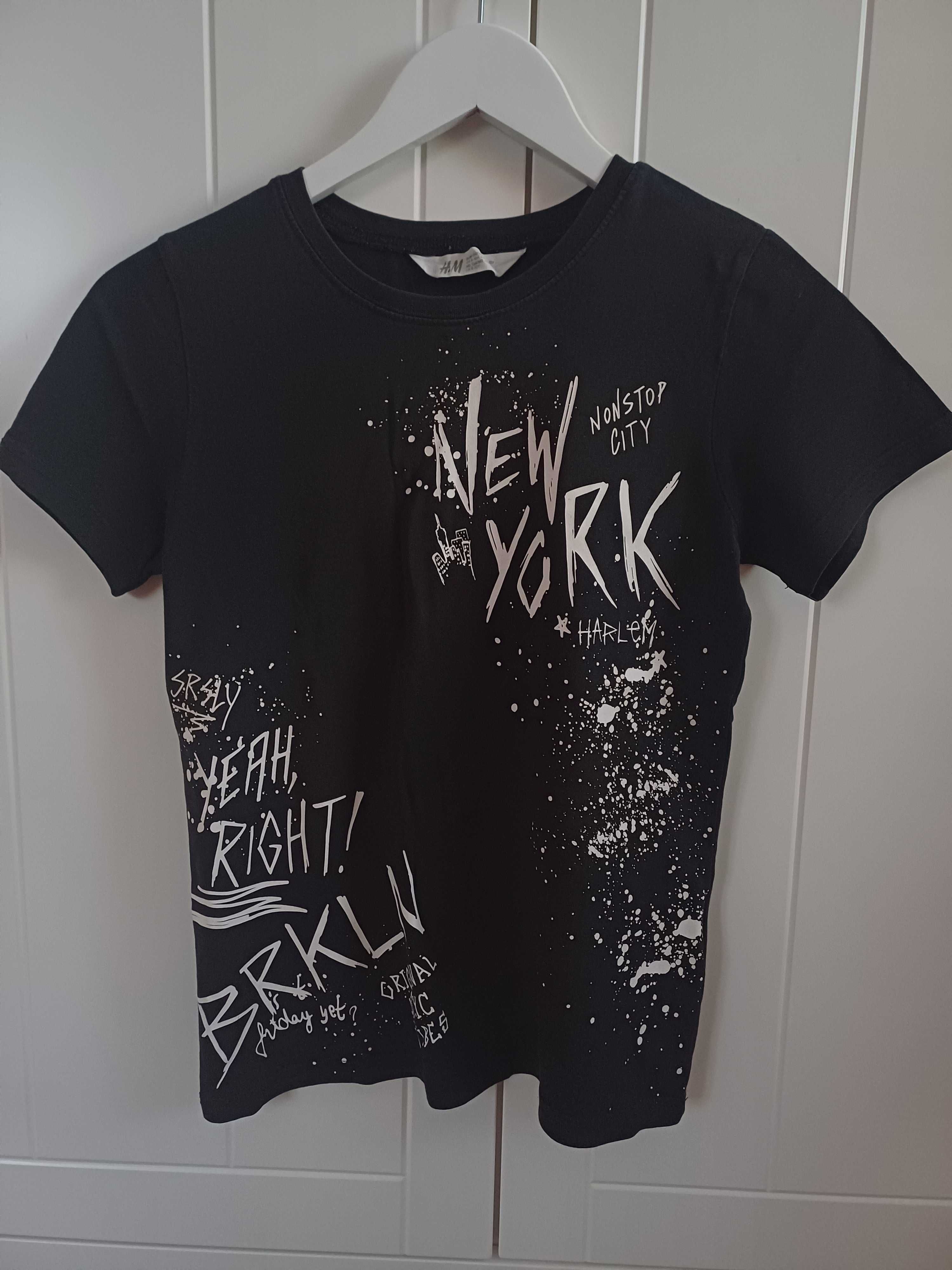 H&M koszulka T-shirt r. 134/140 super stan New York polecam!