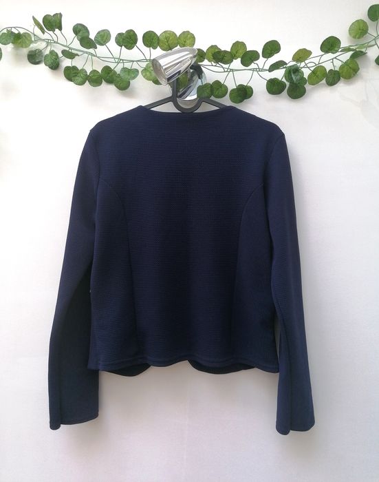 Casaco Curto Azul Marinho