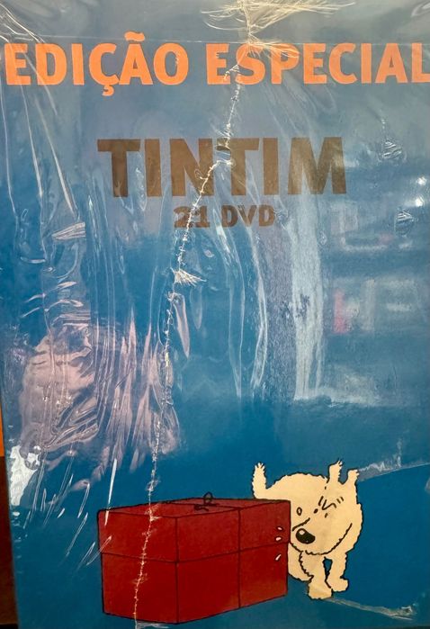 Integral Tintim série animada  - 21 DVDs