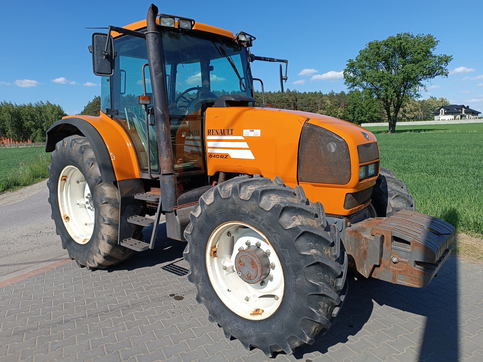 Ciągnik Renault Ares 640rz amortyzowana kabina ( Ursus, zetor)