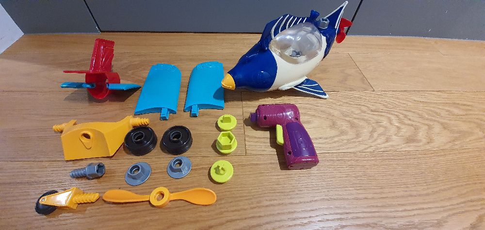OKAZJA! Łódź podwodna/Samolot B-TOYS WYPRZEDAŻ ! Zestaw konstrukcyjny