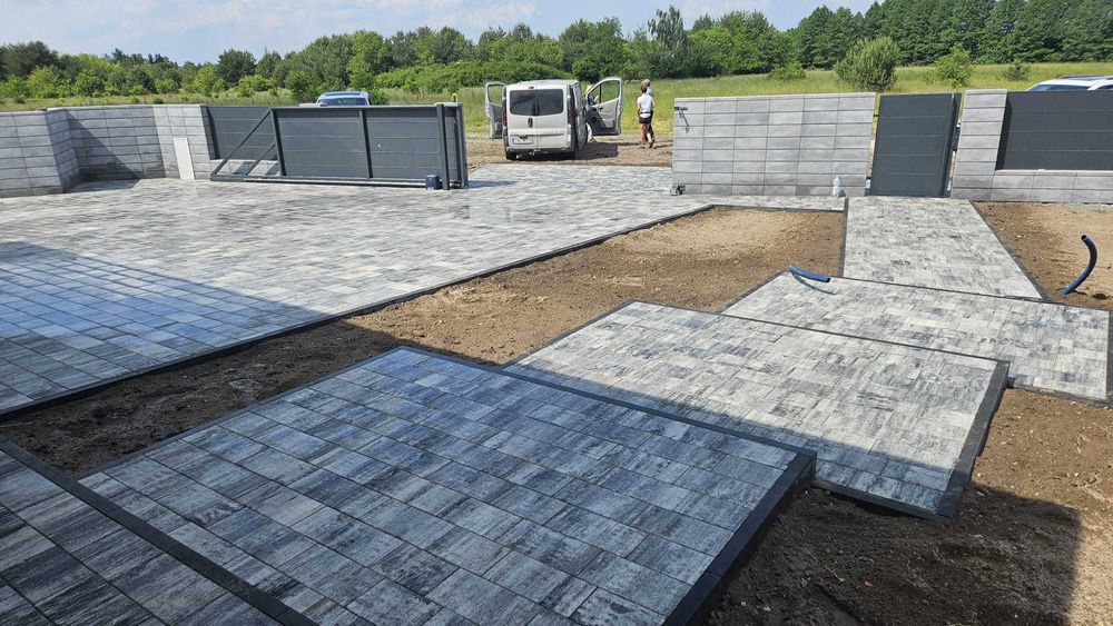 Usługi brukarskie–Profesjonalne układanie kostki brukowej z gwarancją