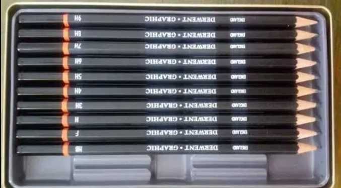 Ołówki Derwent do rysunku technicznego (zestaw)