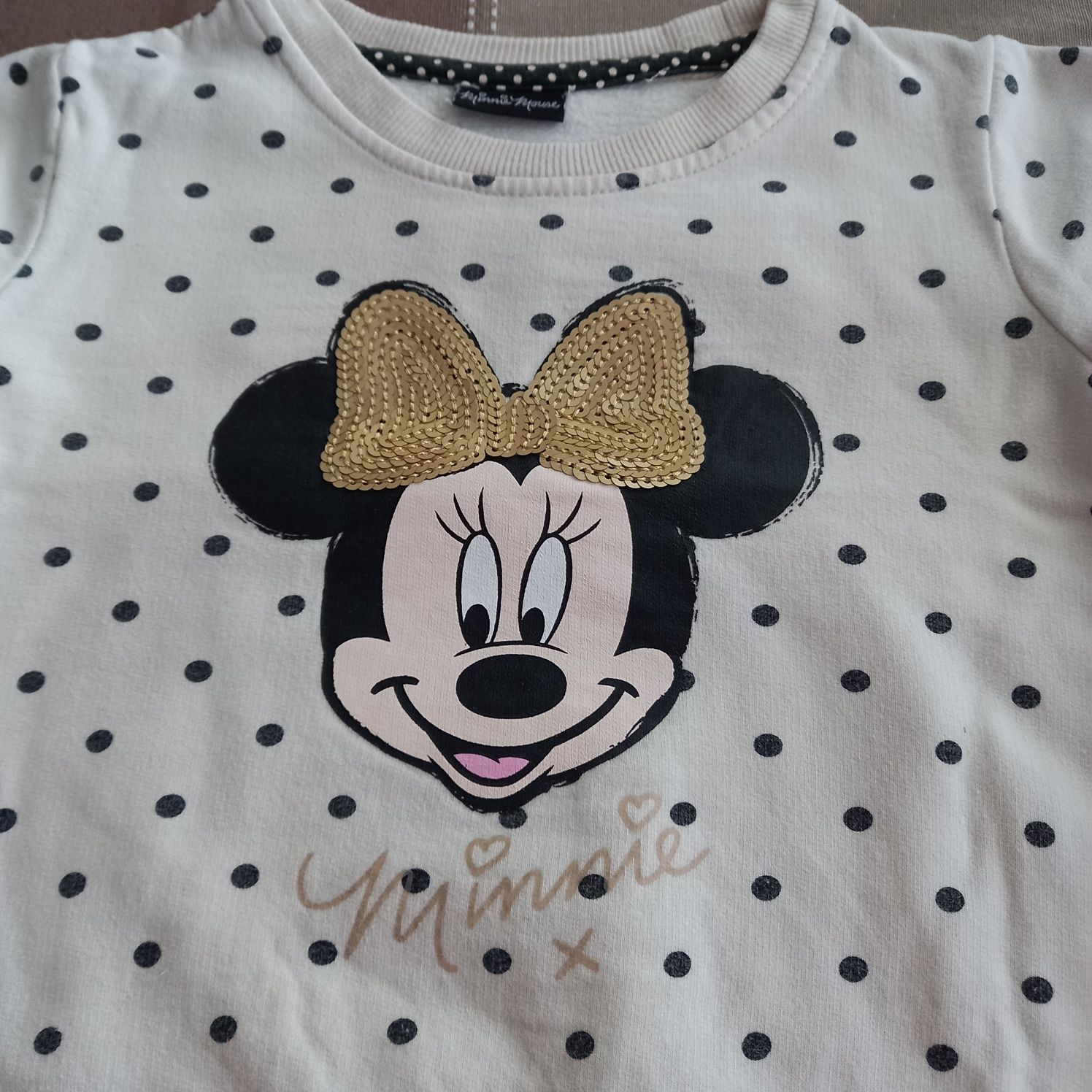 Bluzy, bluzki dziewczęce, Disney, Minnie, Bambi, r. 98 Zestaw