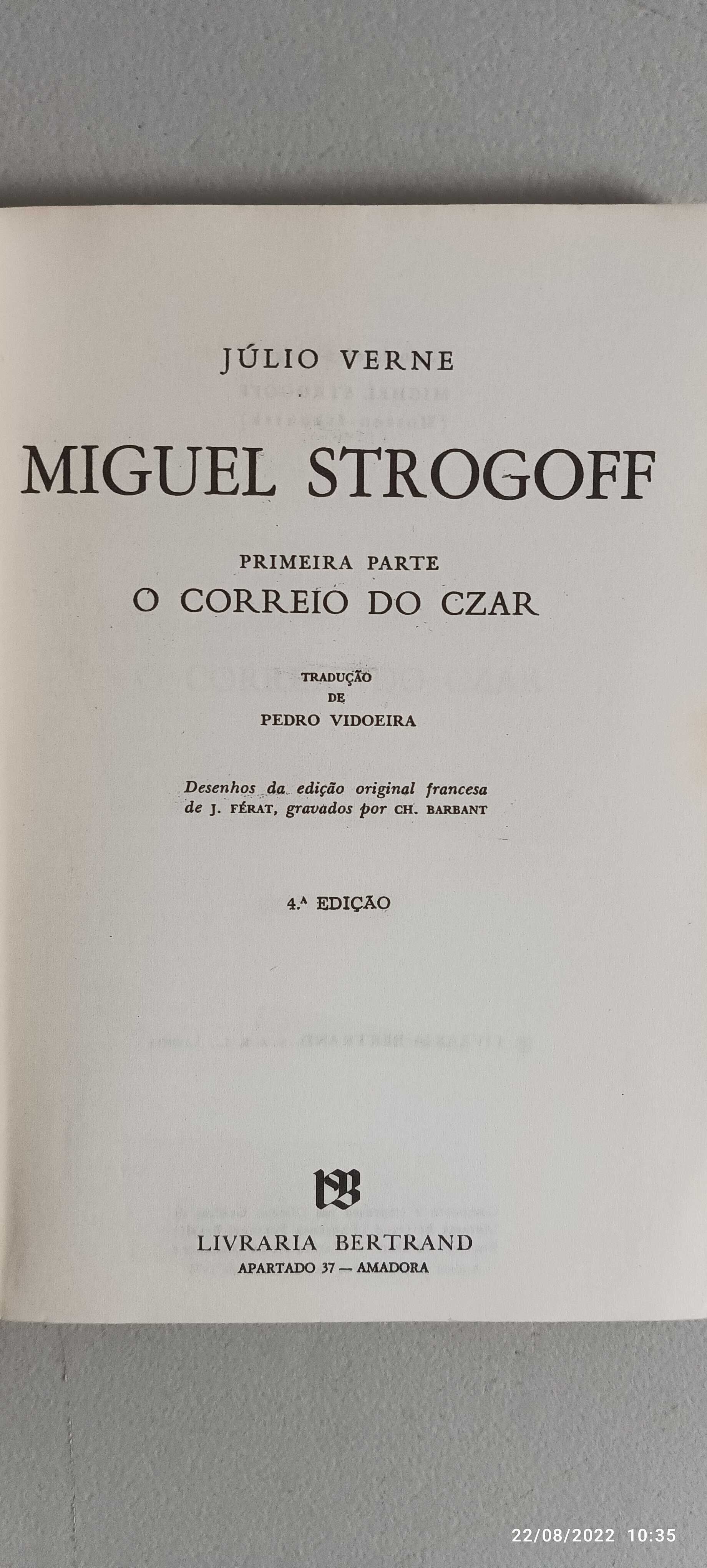 Livro Pa-3 -Júlio Verne  - Miguel Sterogooff Vol-1