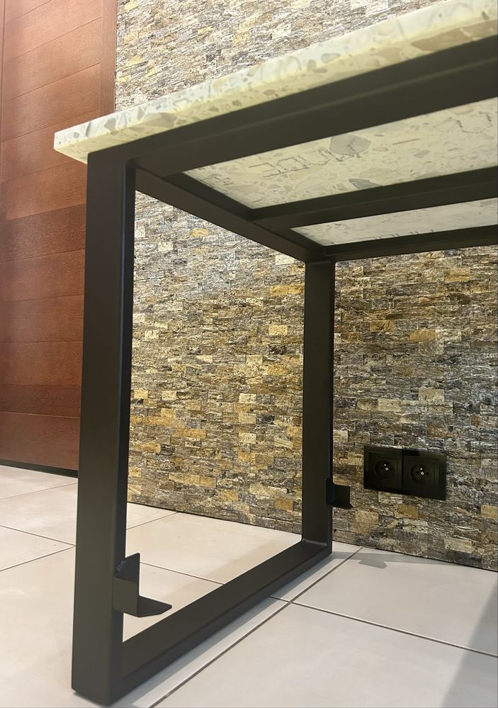 Stolik zewnętrzny – ręczna robota | 1500x60x60