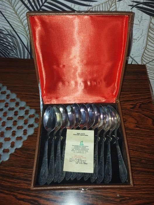 Продам набір чайних ложок , радянських