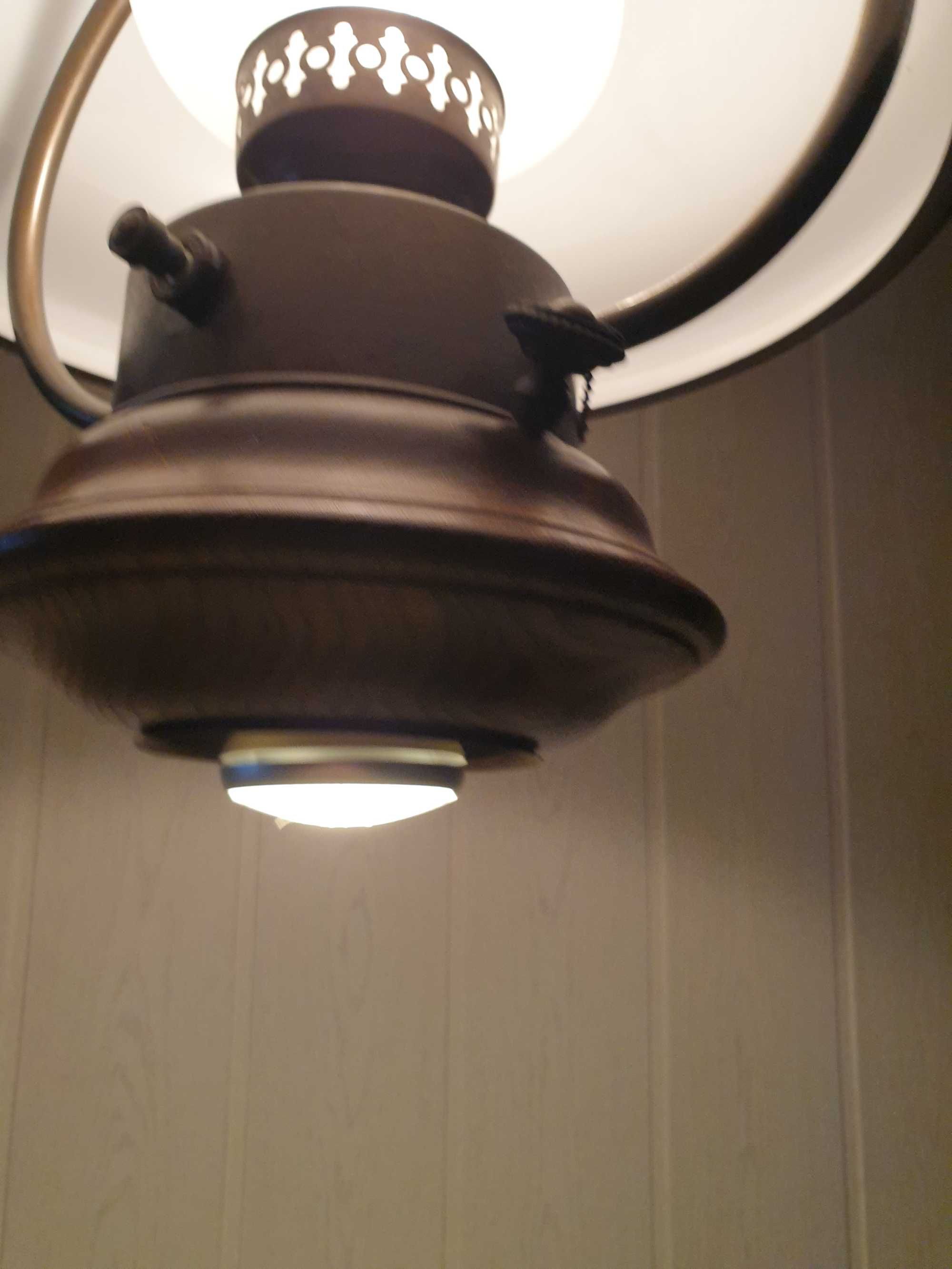 Lampa w stylu holenderskim 2 źródła światła