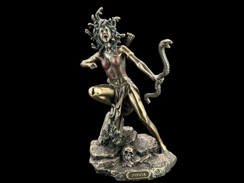 Figurka Rzeźba Medusa  Z Łukiem Veronese Wu77730a4