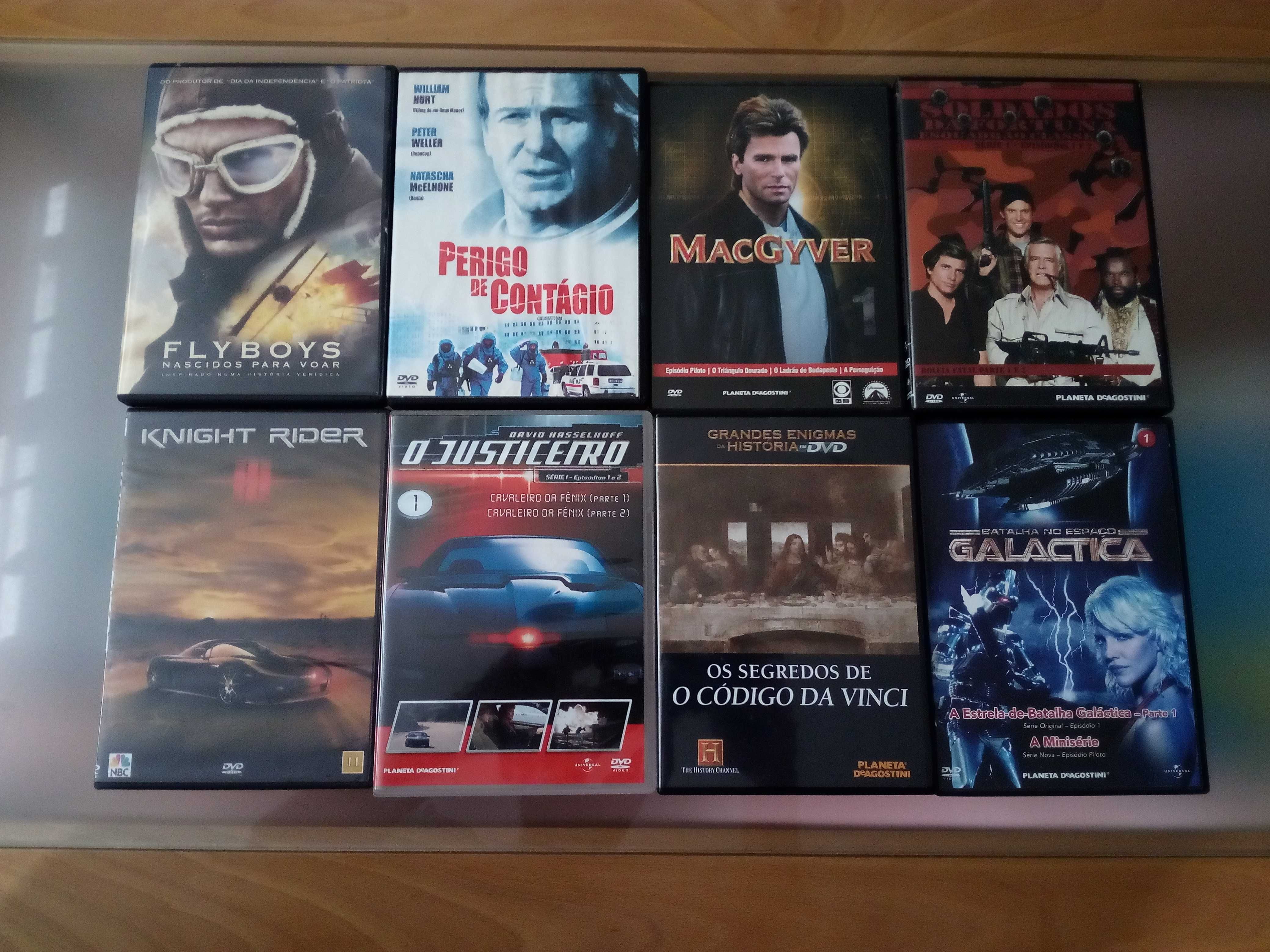 dvds varios series e filmes