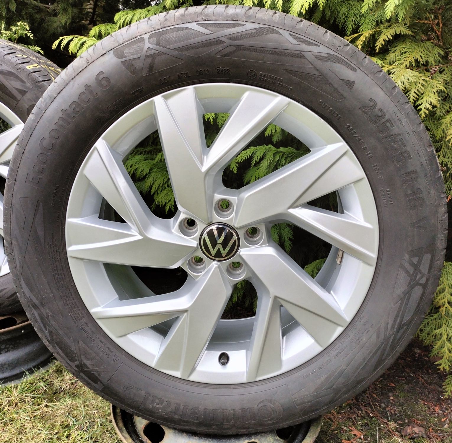Felgi Oryginał VW Tiguan 7x18 ET43 5x112 Opony lato 235/55R18