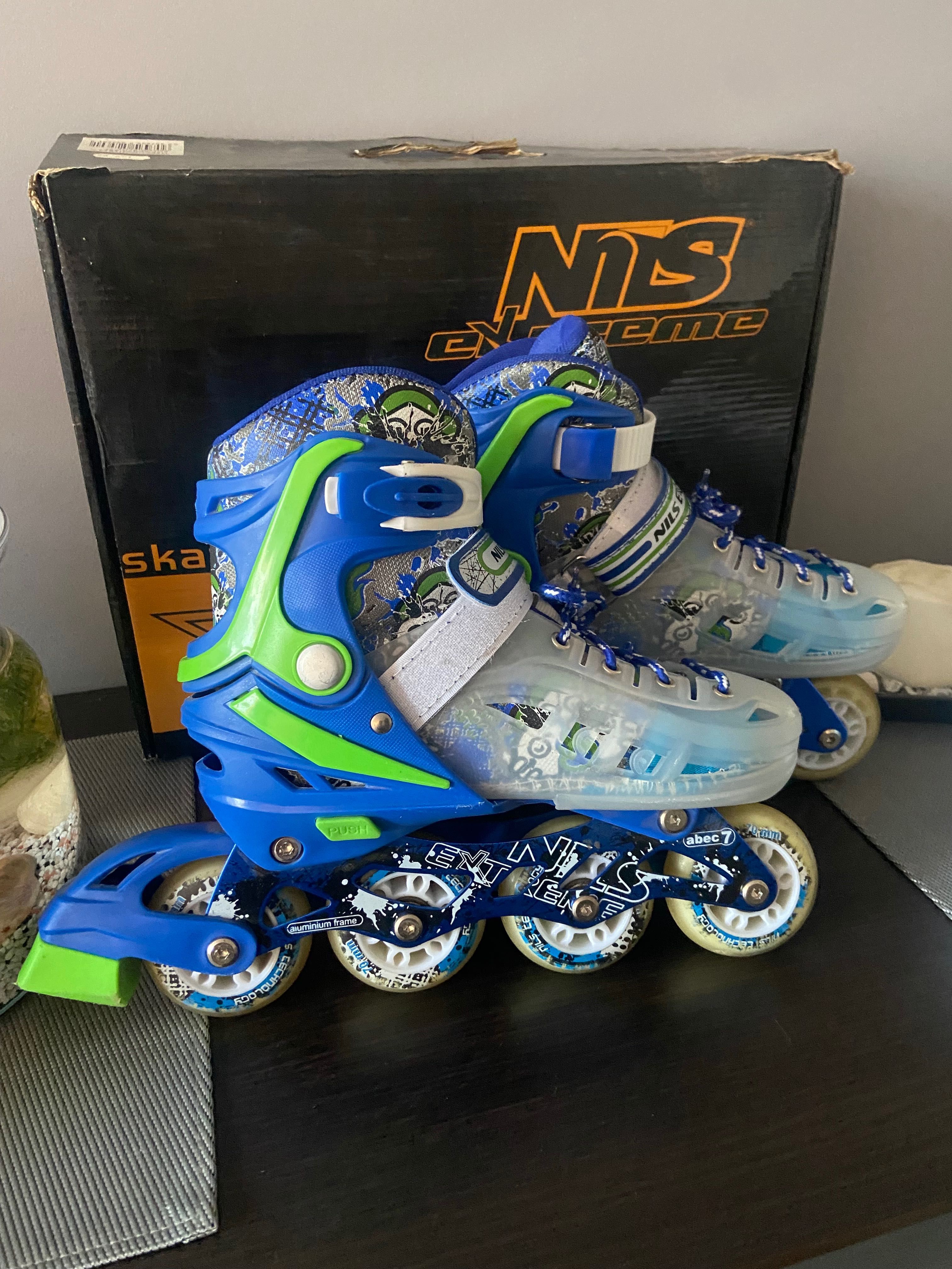 Rolki Nils Extreme rozmiar 34-38