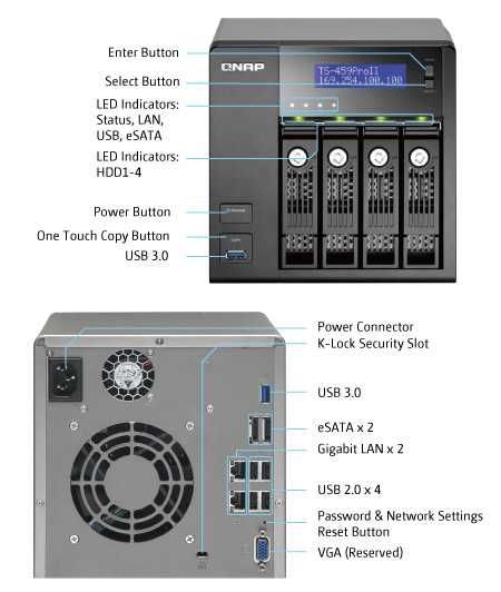 Qnap TS 459 Pro II - Discos 4 x 3 TB - 3 GB Ram