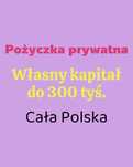 Pożyczka prywatna -bez przedpłat -udzielę pożyczki bez sprawdzania baz