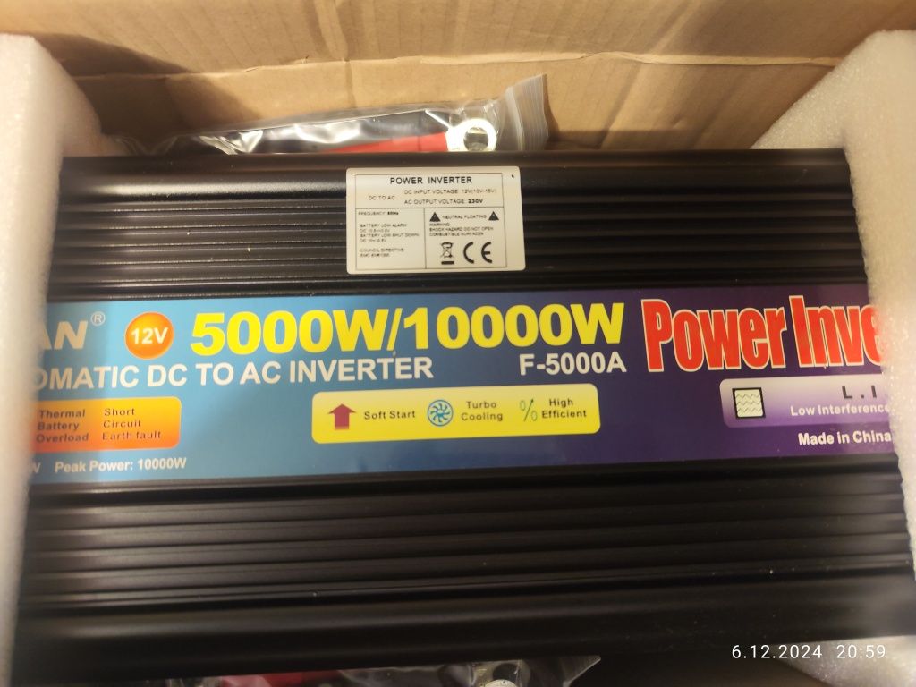 Inwerter 5000 w automat