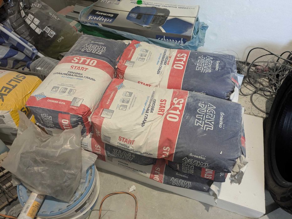 Шпаклевка Sniezka ACRYL-PUTZ ST10 START 20 кг 10 мішків