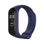 Silikonowa opaska zamienna do Xiaomi Mi Band 4 / Mi Band 3 granatowa