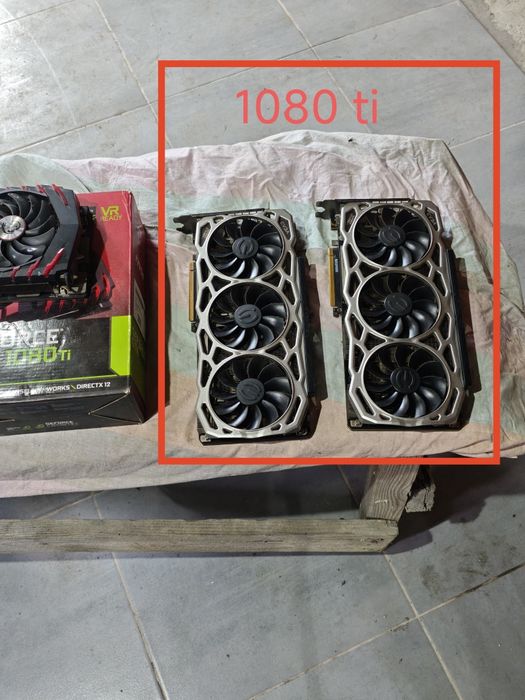 Видеокарты 1080ti,1070,580,570