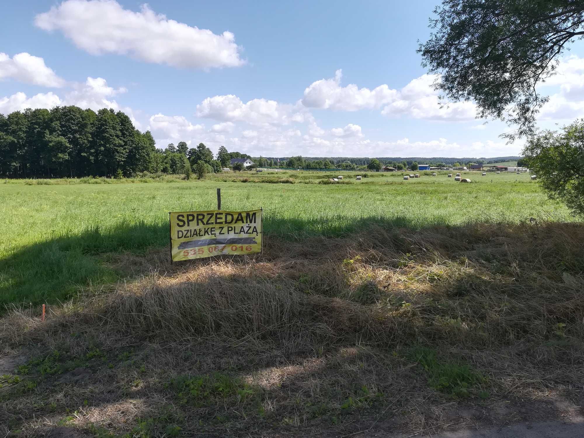 Działka rekreacyjno-budowlana w Leśniewie z dostępem do plaży.