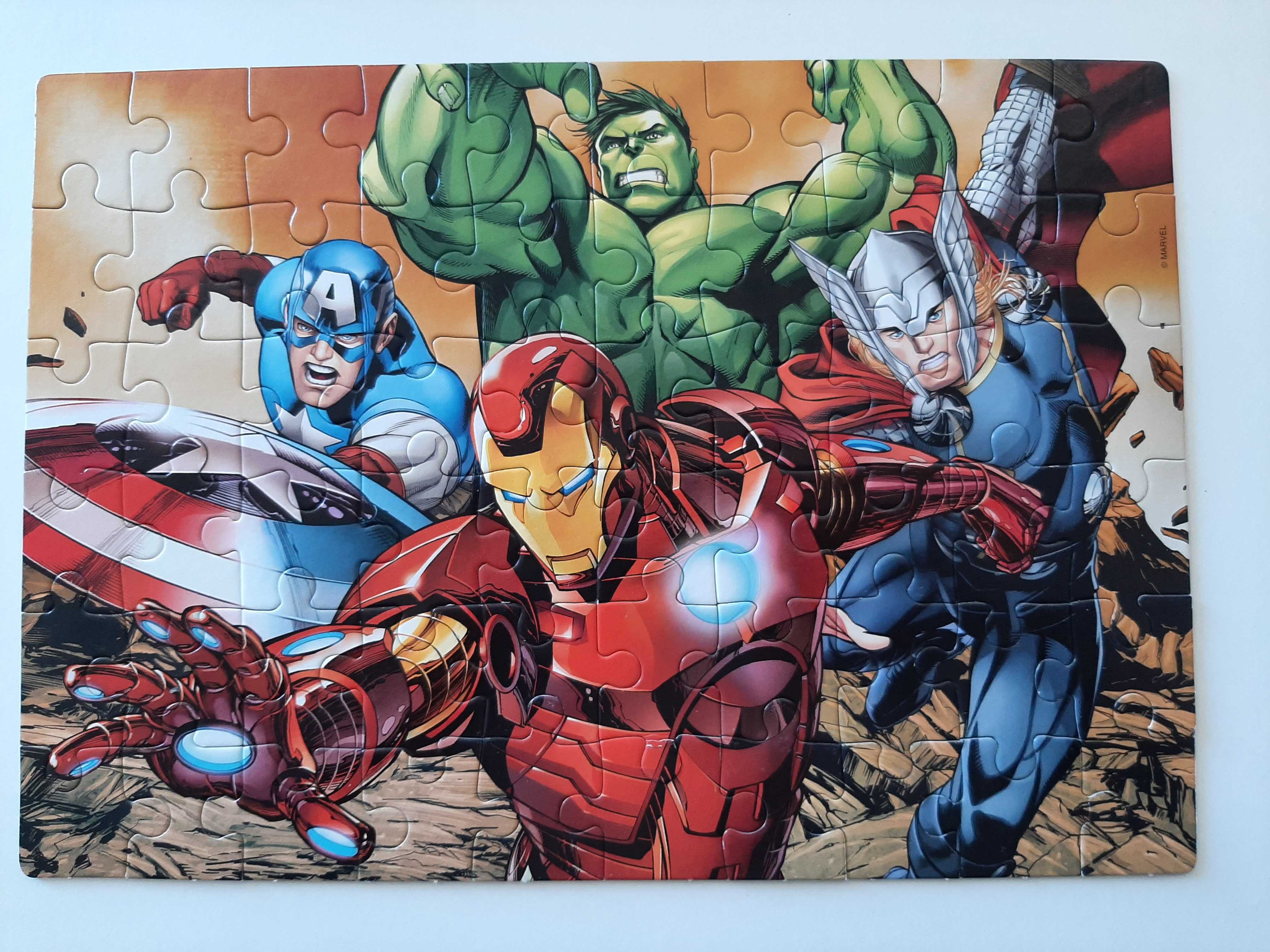 Puzzle Avengers - Marvel 60 peças (+5 anos)