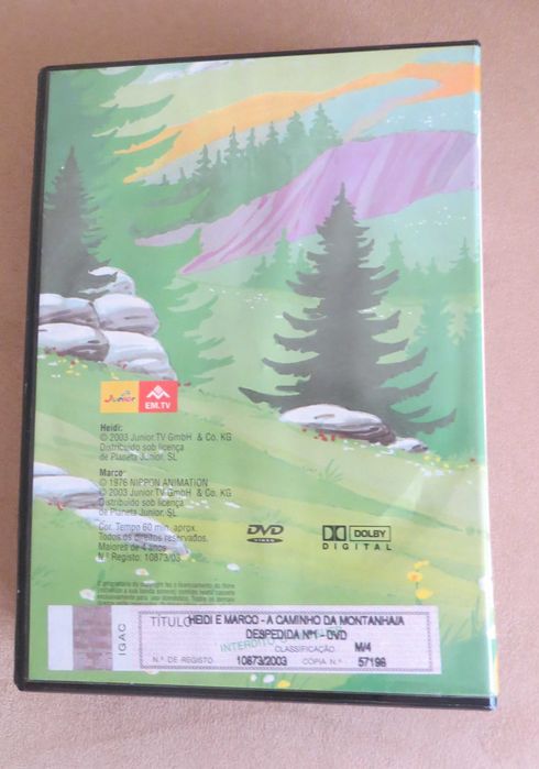Passeio - Heidi A caminho da Montanha e A Despedida de Marco