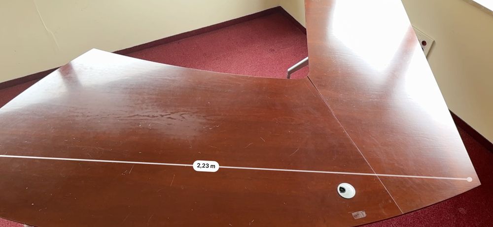 Biur skady uzutkowania brak przedniej blendy  używane