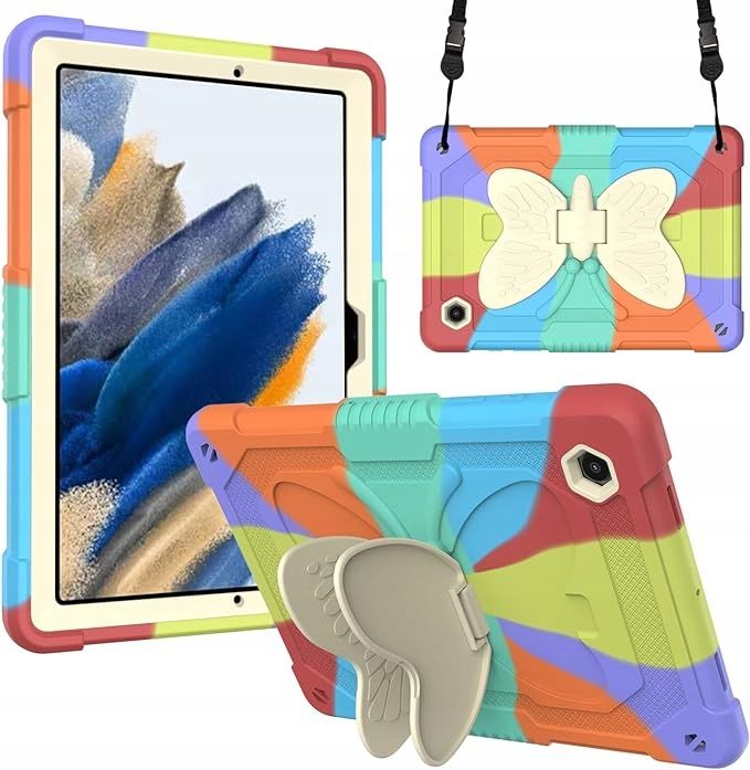 Etui do Samsung Galaxy Tab A8 10.5” z Podstawką i Paskiem na Ramię