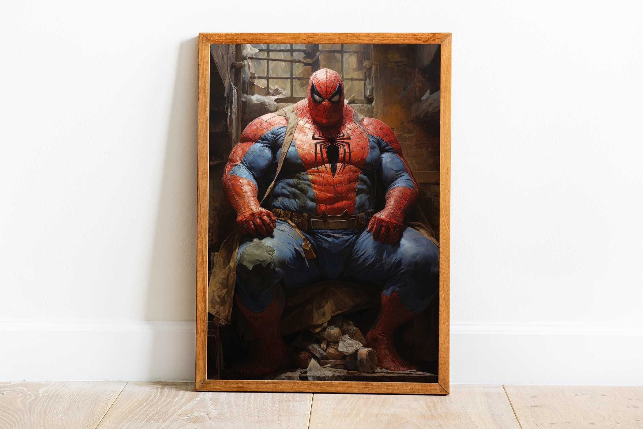 Spiderman plus size Plakat A3