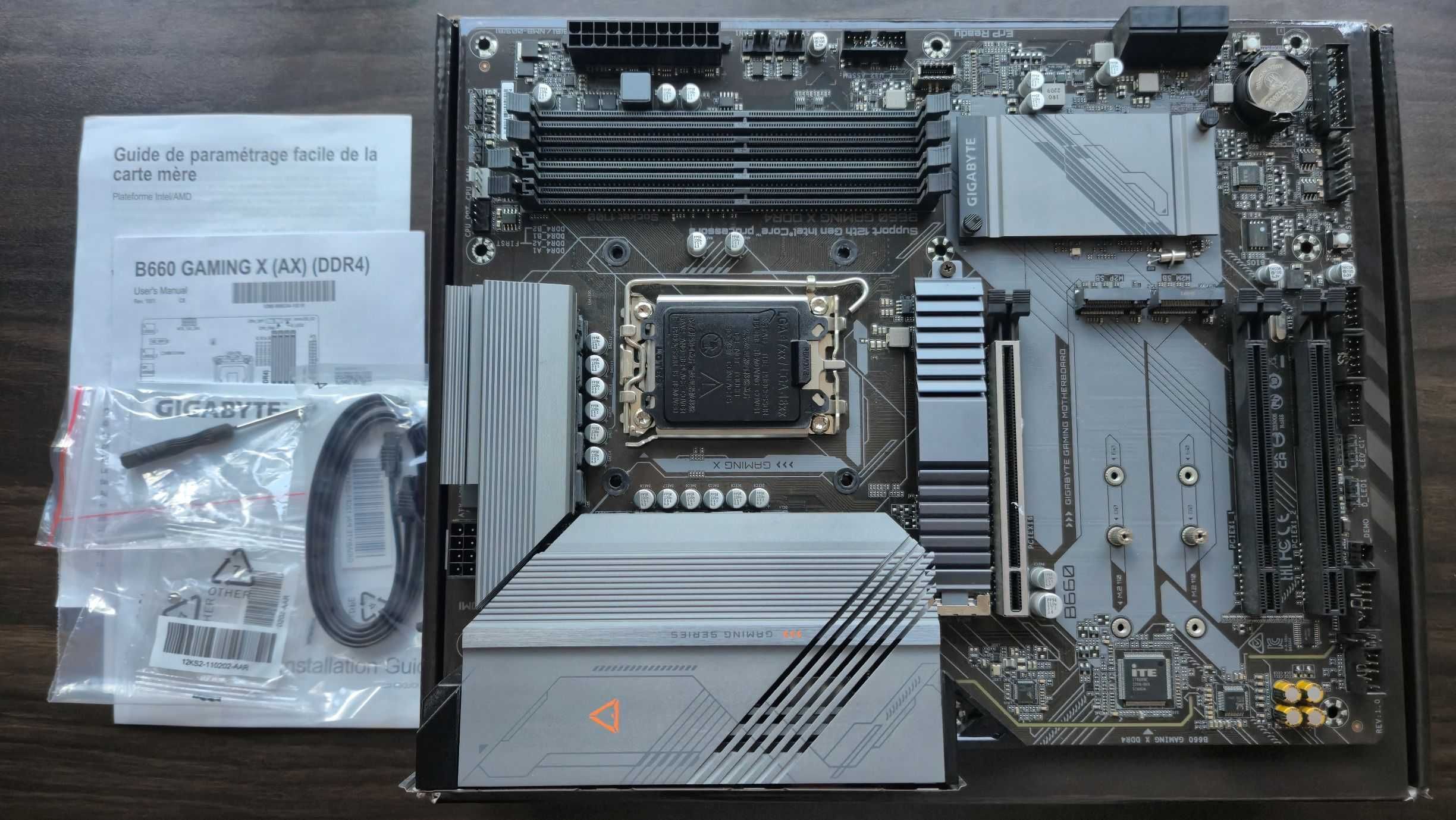 Płyta główna GIGABYTE B660 GAMING X DDR4 
(rev. 1.0) LGA1700