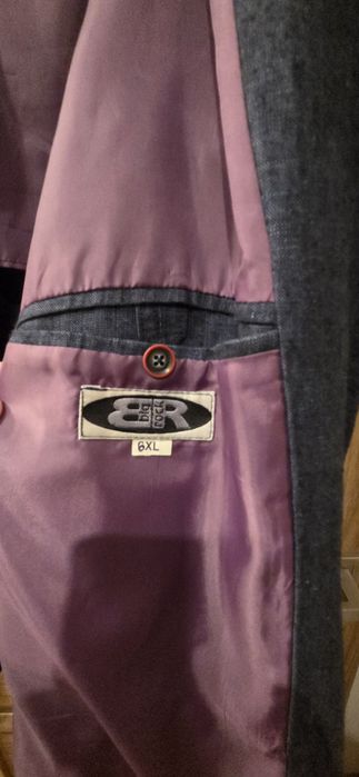 Lniana marynarka męska 6xl