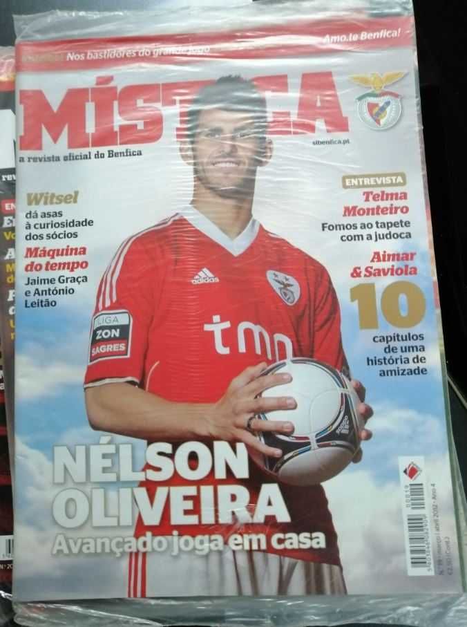 8 revistas da publicação oficial do Benfica MISTÍCA