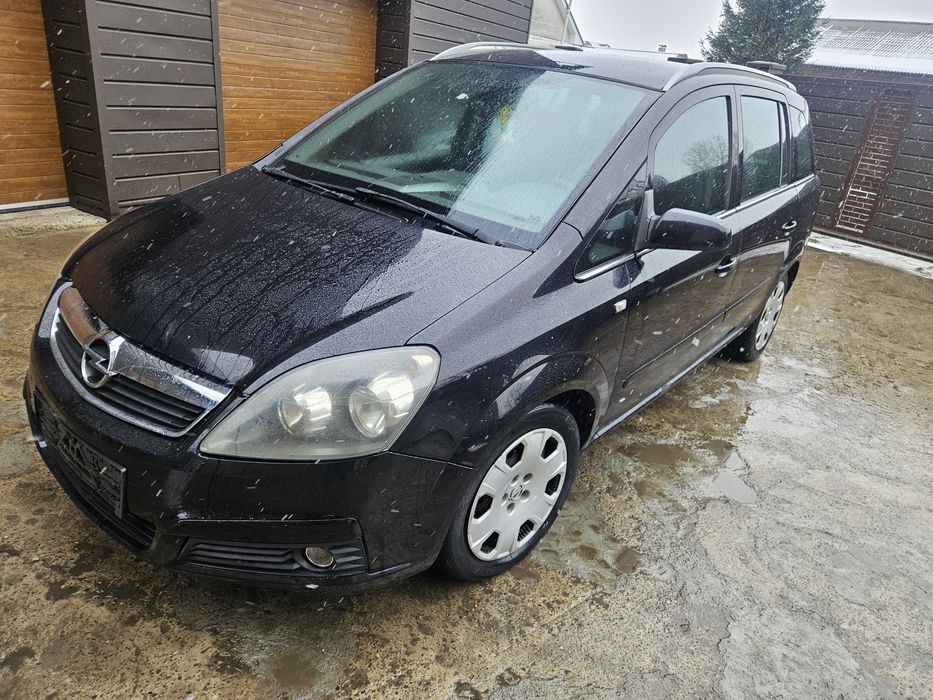 Опель Зафіра Б Бампер Капот Крило Фара Телевізор Двері Opel Zafira B