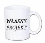 Kubek z własnym nadrukiem zdjęciem napisem grafiką 330 ml projekt
