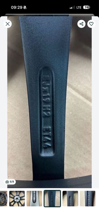 Vw T-Roc Passat B8 Golf alufelgi Pretoria 19 cali Nowe Oryginał 2024