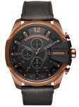 DIESEL męski zegarek z serii Mega Chief, mechanizm chronografu NOWY