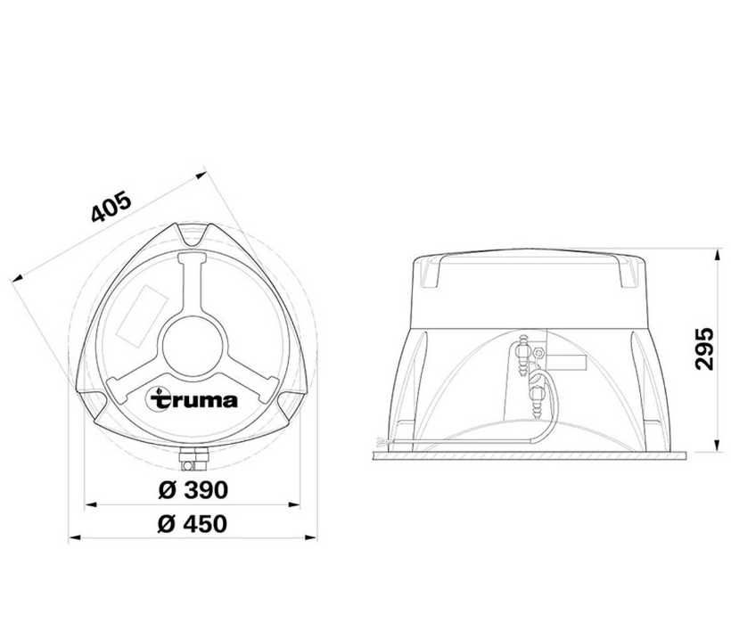 Bojler wody Truma 14l kempingowy kampera