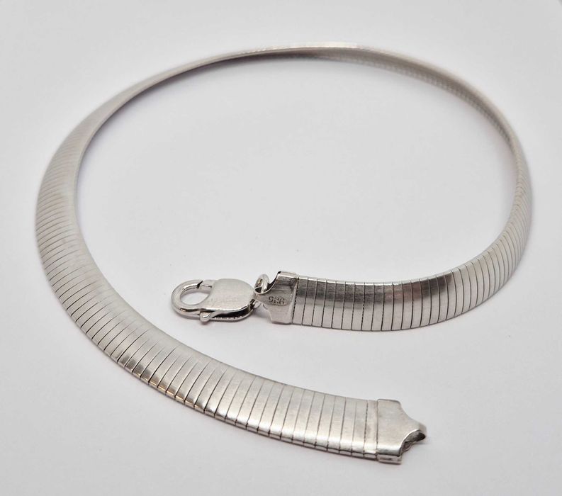 Łańcuszek srebrny, naszyjnik, 45,14g, srebro 925,Komis Jasło Czackiego