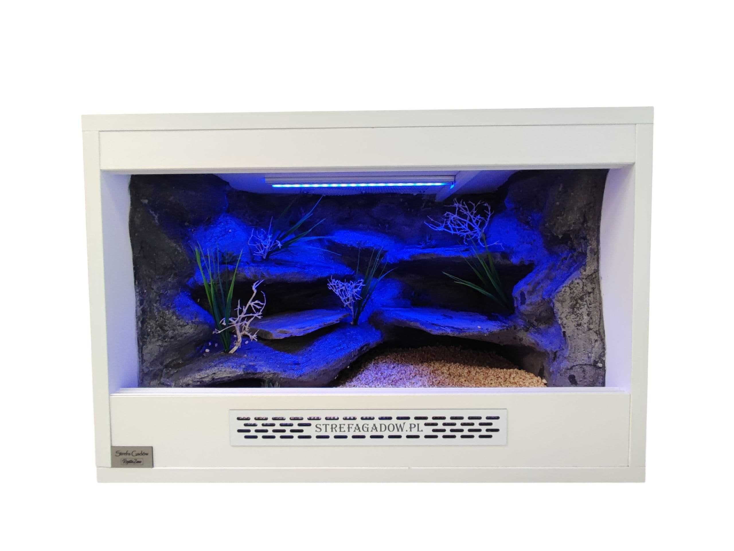 Terrarium pustynne nr751 60/40/40 dla gekona lamparciego DOSTĘPNE
