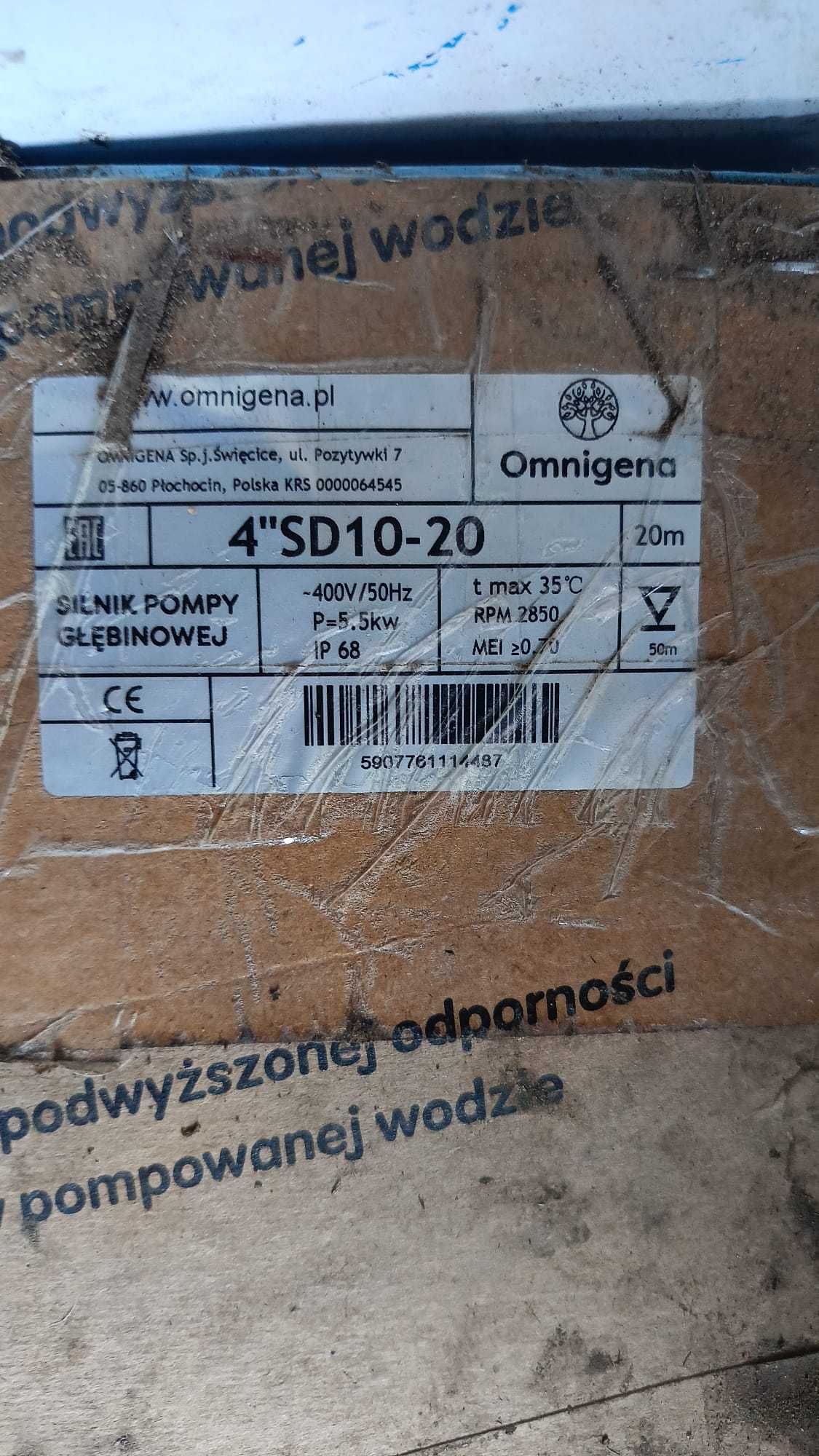 Silnik pompy głębinowej omnigena