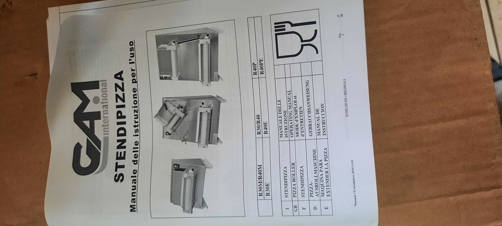 Wałkownica GAM R40 PE