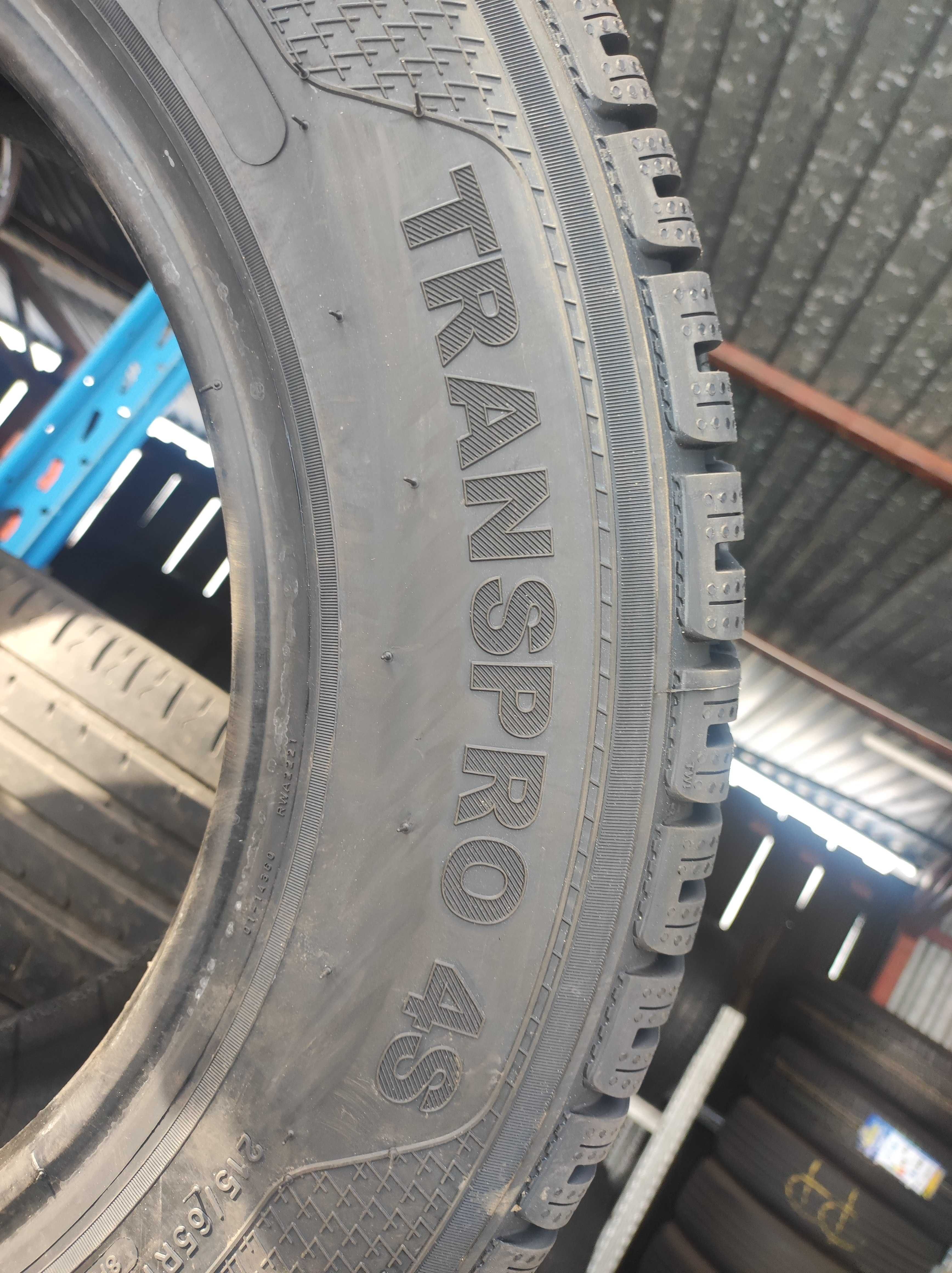 OPONA Opony całoroczne Kleber Transpro 4S 215/65R16C FV Montaż