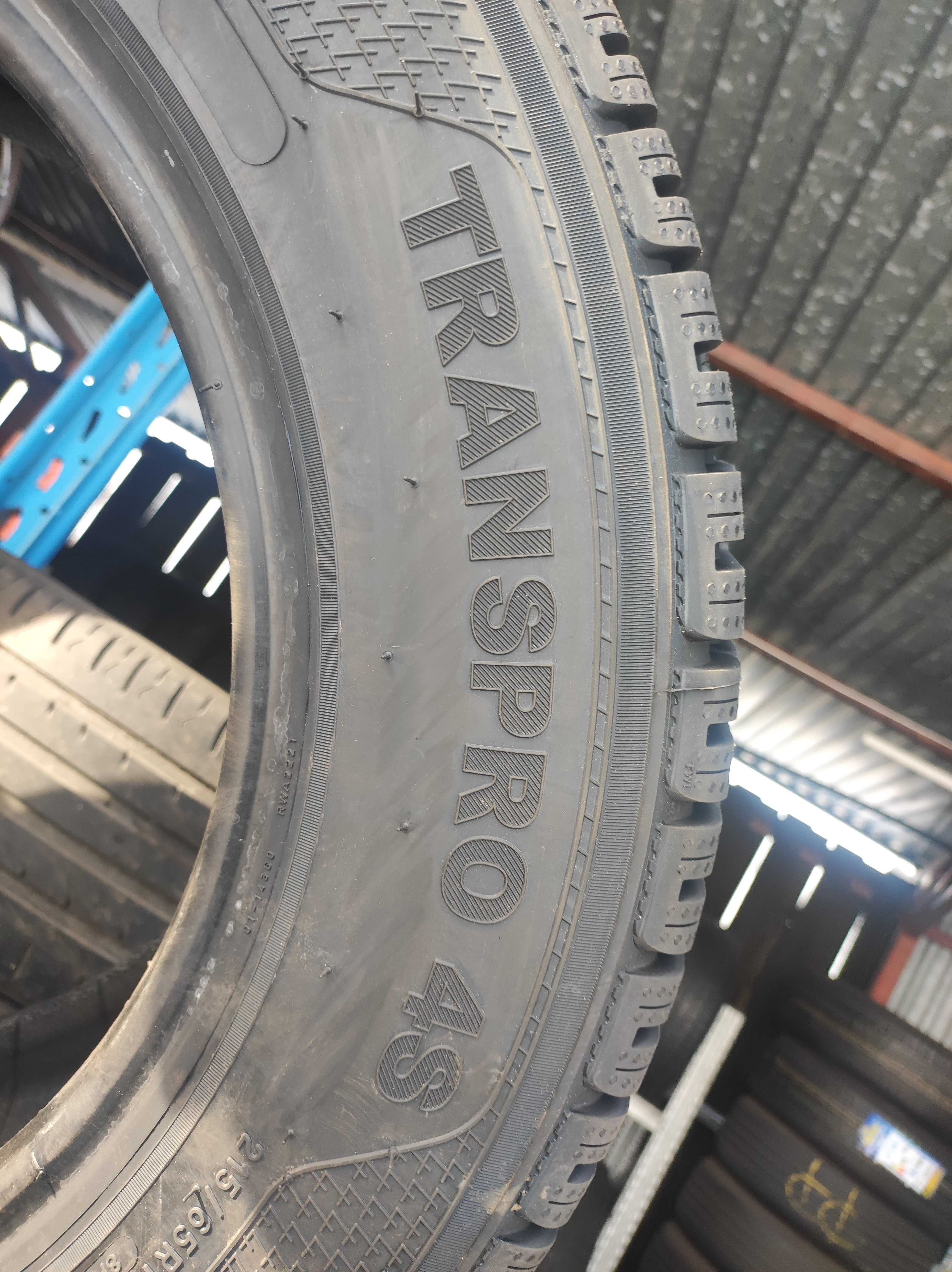 4 Opony całoroczne Kleber Transpro 4S 215/65R16C FV Montaż Wolsztyn