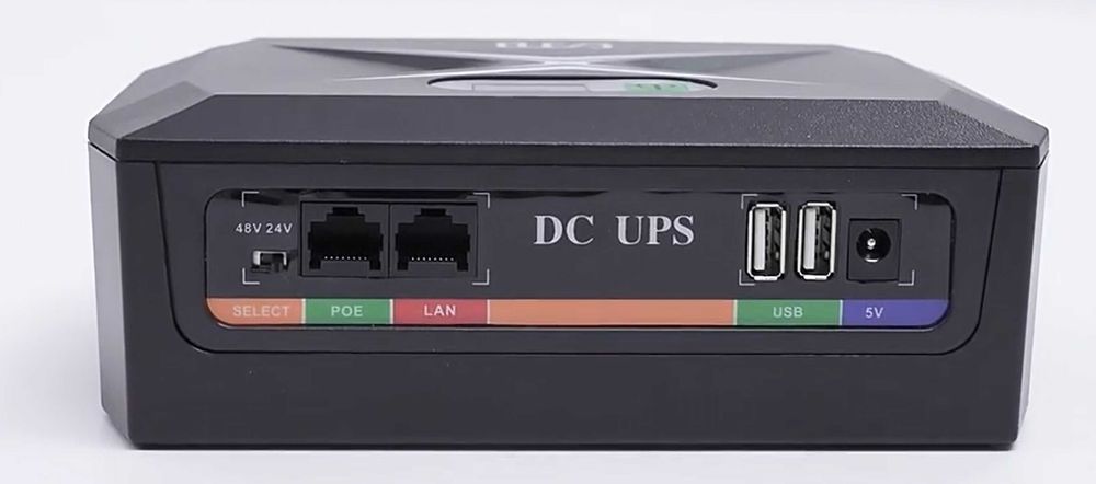 ДБЖ UPS роутера медиаконвертера ONU, монитора 60W 48000mAh LiFePo 19V