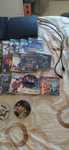 PS3 super slim 12 gb e PS3 slim desbloqueada 250gb e comando com fios