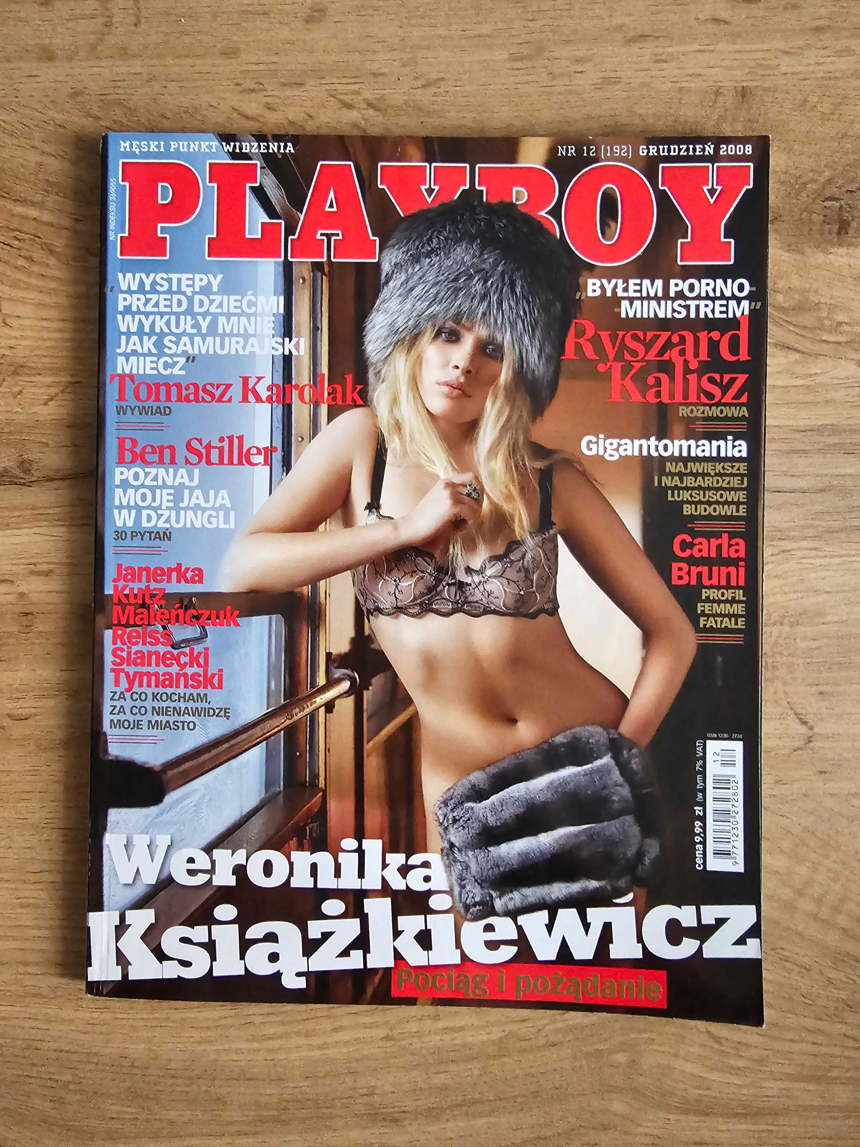 Playboy 2008 - Juliana Góes, Weronika Książkiewicz, Tomasz Karolak