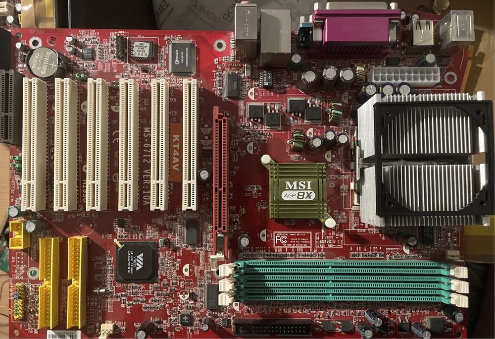 Płyta główna MSI MS-6712 + Procesor AMD
