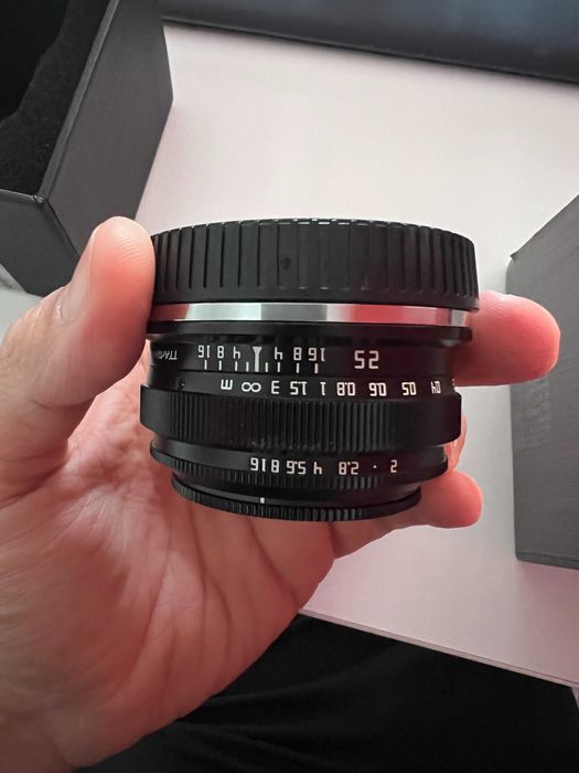 Lente da TTArtisan 25mm
