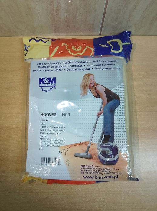 Worki do odkurzacza Hoover Telios Arianne 5 sztuk