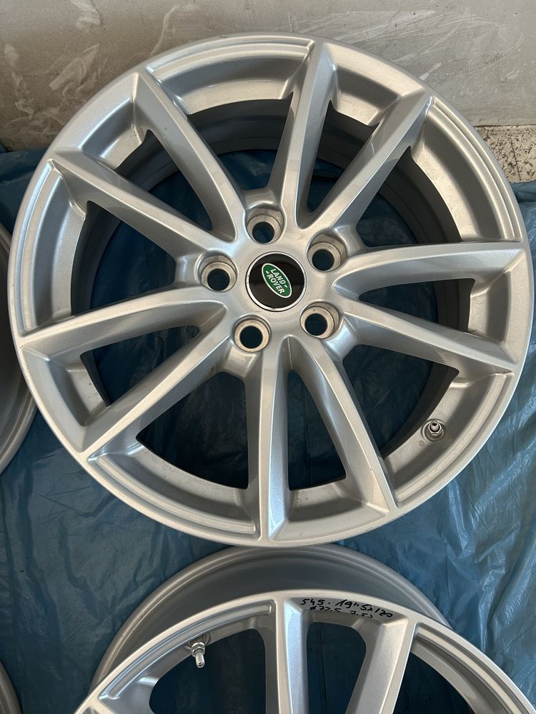546 Felgi aluminiowr Oryginał LAND ROVER R 19 5x120 NOWE czujniki